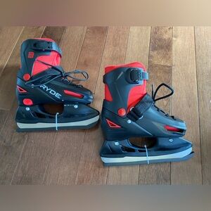 RYDE Adjustable ICE SKATES Size Y2 Y13 1 & 2